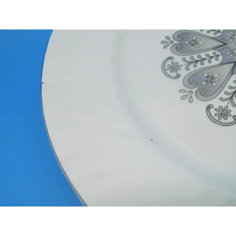 Enoch Wedgwood Manchester Set Of 4 Platinum Trim 10